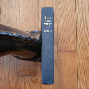 Best Bible Verses Halley Second Ed Hardcover 1952 Religious Study Christian Gift